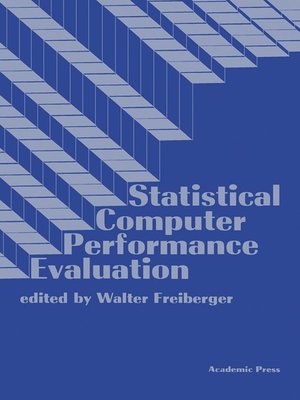 cover image of Statistical Computer Performance Evaluation